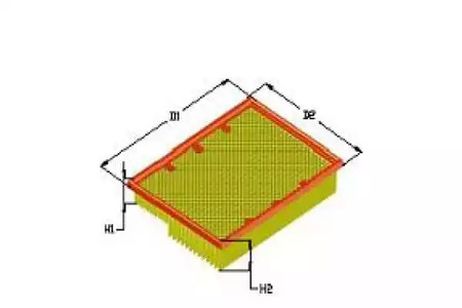 фото Tecneco AR276PM Фильтр воздушный Tecneco AR276PM Фильтр воздушный