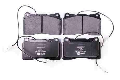 фото Behr-Hella 8DB355018671 Комплект тормозных колодок, дисковый тормоз Behr-Hella 8DB355018671 Комплект тормозных колодок, дисковый тормоз