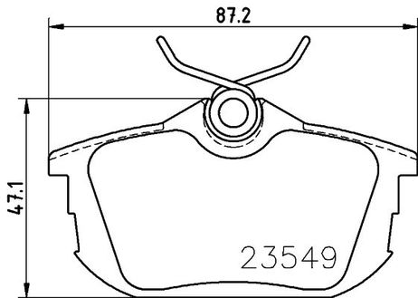 фото Behr-Hella 8DB355018271 Комплект тормозных колодок, дисковый тормоз | перед | Behr-Hella 8DB355018271 Комплект тормозных колодок, дисковый тормоз | перед |