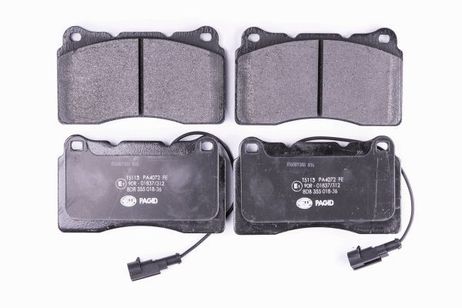 фото Behr-Hella 8DB355018361 Комплект тормозных колодок, дисковый тормоз Behr-Hella 8DB355018361 Комплект тормозных колодок, дисковый тормоз