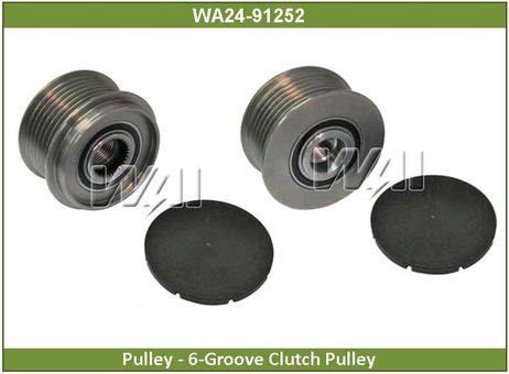фото WAI 2491252 Шкив генератора WAI 2491252 Шкив генератора