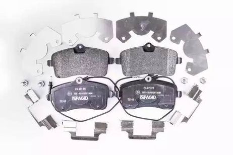 фото Behr-Hella 8DB355016261 Комплект тормозных колодок, дисковый тормоз | перед | Behr-Hella 8DB355016261 Комплект тормозных колодок, дисковый тормоз | перед |