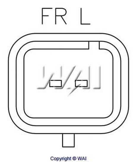 WAI IB295 Regulator & brush holder