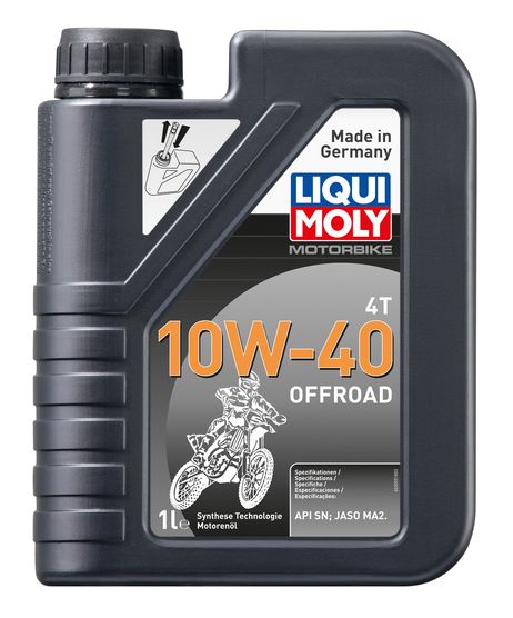 фото Liqui Moly 3055 10w-40 Motorbike 4T Offroad, 1л (НС-синт.мотор.масло) Liqui Moly 3055 10w-40 Motorbike 4T Offroad, 1л (НС-синт.мотор.масло)