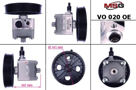 фото MSG VO020OEM Насос ГУР новый оригинальный Volvo xc90 2002-, Volvo xc70 1997-, Volvo V70 II 2000- MSG VO020OEM Насос ГУР новый оригинальный Volvo xc90 2002-, Volvo xc70 1997-, Volvo V70 II 2000-