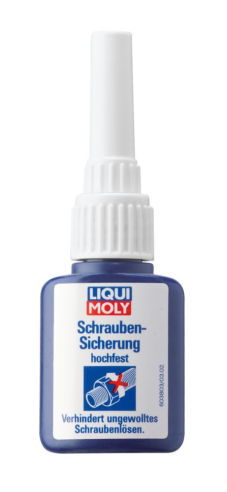 фото Liqui Moly 3803 Средство для фиксации винтов (сильной фиксации) Schrauben-Sicherung hochfest, 10мл Liqui Moly 3803 Средство для фиксации винтов (сильной фиксации) Schrauben-Sicherung hochfest, 10мл