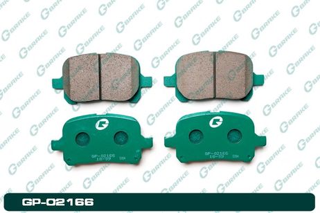 фото G-brake GP02166 Колодки тормозные дисковые G-brake GP02166 Колодки тормозные дисковые