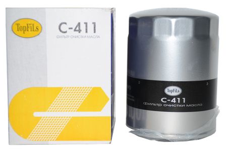 фото TopFiLs C411 Фильтр масляный TopFiLs C411 Фильтр масляный
