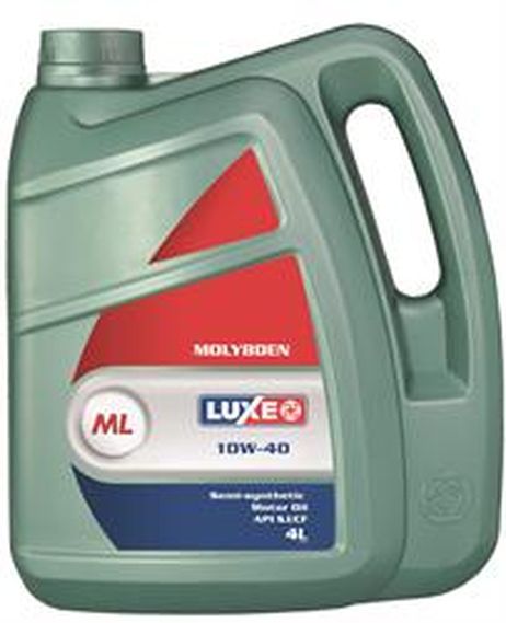 фото Luxe 114 Масло 10w40 API SJ a2/b2-98 4л п/с Molibden4л п/с Molibden Luxe 114 Масло 10w40 API SJ a2/b2-98 4л п/с Molibden4л п/с Molibden