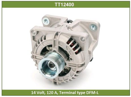 фото Tesla TT12400 Генератор opel Astra,Vectra (06-) дв.Z16XEP (05-),z18xer 14В 120а technics Tesla TT12400 Генератор opel Astra,Vectra (06-) дв.Z16XEP (05-),z18xer 14В 120а technics