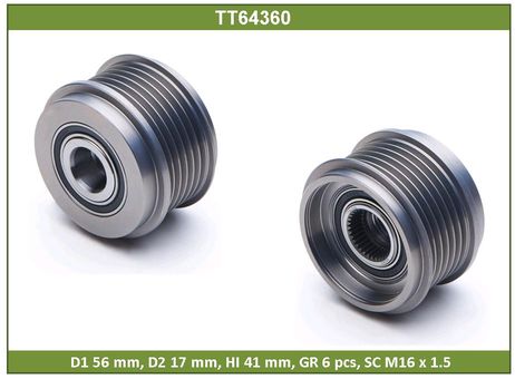 фото Tesla TT64360 Шкив Tesla TT64360 Шкив