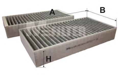 фото MFILTER K9110C2 Фильтр салона MFILTER K9110C2 Фильтр салона