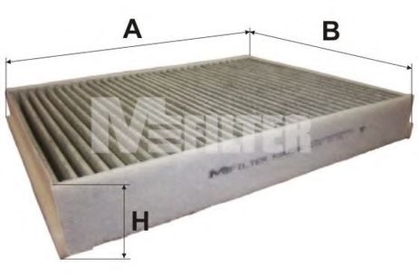 фото MFILTER K9095C Фильтр салона MFILTER K9095C Фильтр салона