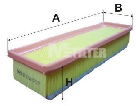 фото MFILTER K7046 Фильтр воздушный MFILTER K7046 Фильтр воздушный