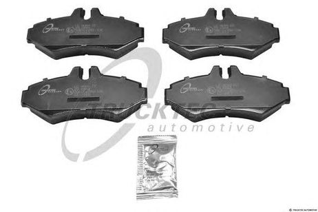 TRUCKTEC 0235086 Комплект тормозных колодок, дисковый тормоз