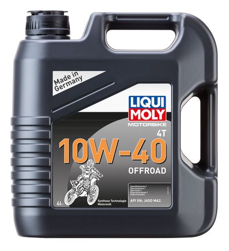 фото Liqui Moly 3056 10w-40 Motorbike 4T Offroad, 4л (НС-синт.мотор.масло) Liqui Moly 3056 10w-40 Motorbike 4T Offroad, 4л (НС-синт.мотор.масло)
