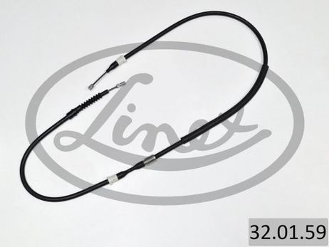 LINEX 32.01.59 Трос стояночного тормоза | лев |