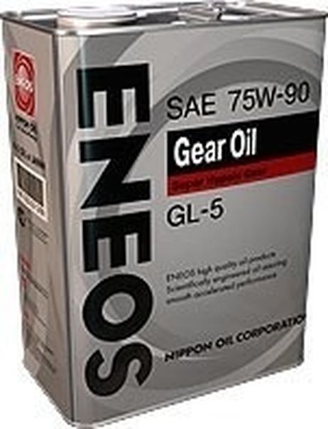 фото Eneos 8801252021407 Масло трансмисионное eneos gear oil 75/90 gl-5 4л Eneos 8801252021407 Масло трансмисионное eneos gear oil 75/90 gl-5 4л