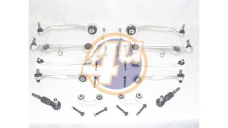 фото 4U AU-R-52937 К-кт рычагов передн audi a6/sko superb 02-/vw passat B5 00- (без тяг стаб/болты/наконечн конус=20мм) | перед | 4U AU-R-52937 К-кт рычагов передн audi a6/sko superb 02-/vw passat B5 00- (без тяг стаб/болты/наконечн конус=20мм) | перед |