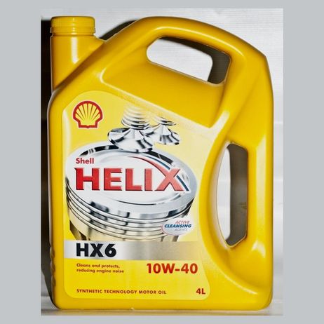 фото Shell 550040098 Масло Shell Helix HX6 10w40 мот. мин. (4л) Shell 550040098 Масло Shell Helix HX6 10w40 мот. мин. (4л)