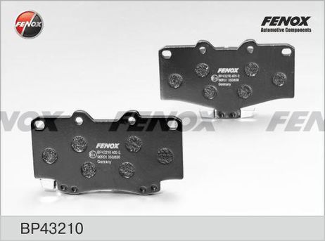 фото Fenox BP43210 Колодки тормозные дисковые | перед прав/лев | Fenox BP43210 Колодки тормозные дисковые | перед прав/лев |