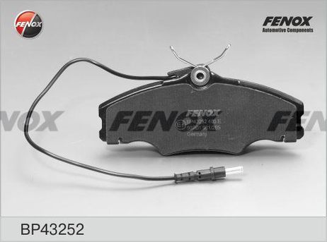 Fenox BP43252 Колодки тормозные дисковые | перед прав/лев |