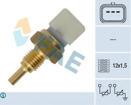 фото FAE 33356 Датчик температуры охлаждающей жидкости FAE 33356 Датчик температуры охлаждающей жидкости