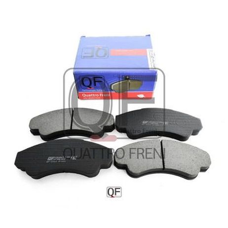Quattro Freni QF81100 Колодки тормозные FR БЕЗ датчика fiat ducato ii(244),peugeot boxer i(244), citroen jumper i(244) 185 | перед |