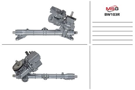 фото MSG BW103R Рейка без гур MSG BW103R Рейка без гур