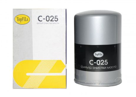 фото TopFiLs C025 Фильтр масляный TopFiLs C025 Фильтр масляный