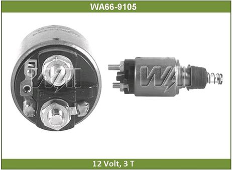 фото WAI 669105 Втягивающее реле стартера WAI 669105 Втягивающее реле стартера