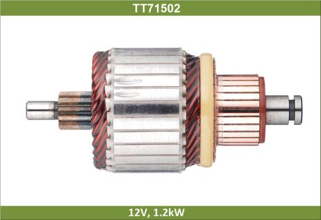 фото Tesla TT71502 Ротор стартера Tesla TT71502 Ротор стартера