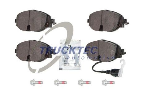 TRUCKTEC 07.35.257 Колодки тормозные дисковые | перед |