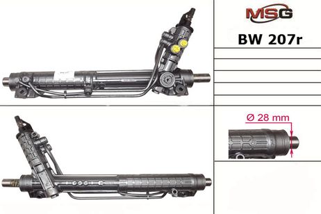 фото MSG Rebuilding BW207R Рулевая рейка с ГУР восстановленная BMW 5 E39 1995-2004 MSG Rebuilding BW207R Рулевая рейка с ГУР восстановленная BMW 5 E39 1995-2004