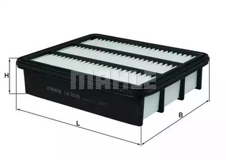 фото Knecht LX 3539 Фильтр воздушный Knecht LX 3539 Фильтр воздушный