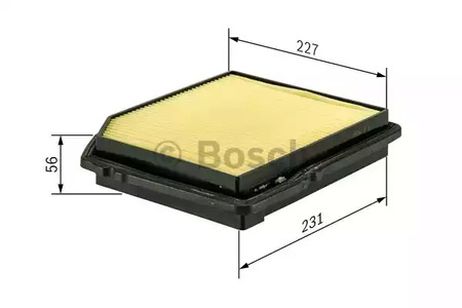 фото Bosch F 026 400 456 Воздушный фильтр Bosch F 026 400 456 Воздушный фильтр