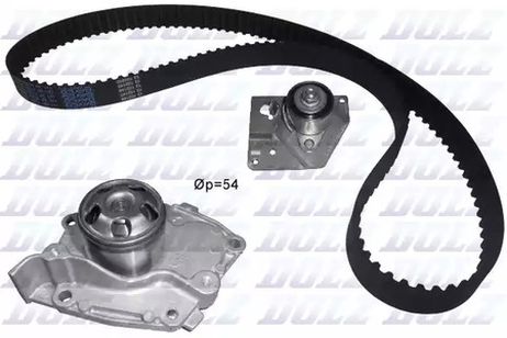 фото Dolz KD027 Комплект ГРМ с помпой Dolz KD027 Комплект ГРМ с помпой