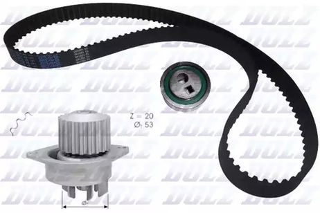 фото Dolz KD028 Комплект ГРМ с помпой Dolz KD028 Комплект ГРМ с помпой