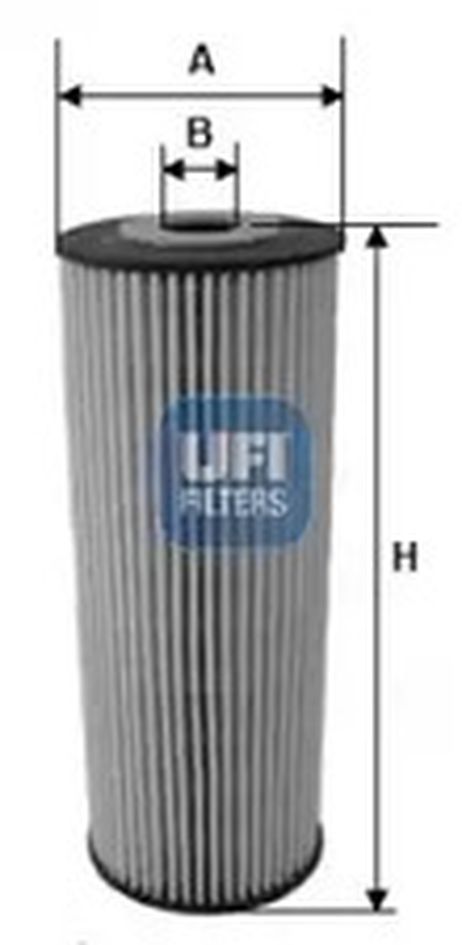 фото Ufi 25.162.00 Масляный фильтр Ufi 25.162.00 Масляный фильтр