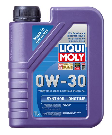 фото Liqui Moly 8976 0w-30 Synthoil Longtime, API SM, 1л (синт.мотор.масло) Liqui Moly 8976 0w-30 Synthoil Longtime, API SM, 1л (синт.мотор.масло)