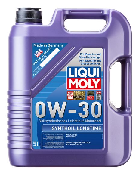 Liqui Moly 8977 0w-30 Synthoil Longtime, API SM, 5л (синт.мотор.масло)