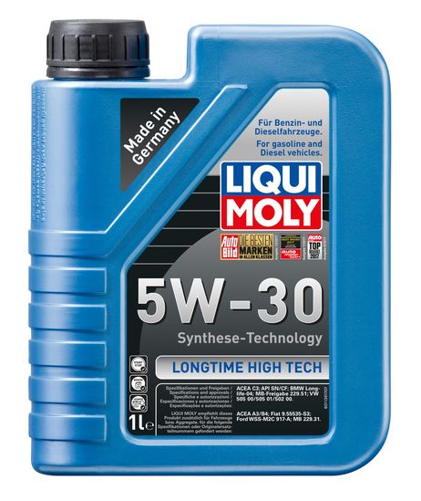 фото Liqui Moly 9506 5w-30 Longtime High Tech, 1л (НС-синт.мотор.масло) Liqui Moly 9506 5w-30 Longtime High Tech, 1л (НС-синт.мотор.масло)