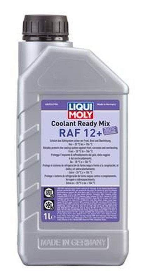 Liqui Moly 6924 Антифриз, готовый раствор Coolant Ready Mix raf12+ -20 °C, 1л красный