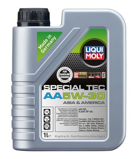 фото Liqui Moly 7615 5w-30 Special Tec AA, API SP, ilsac gf-6a, 1л (НС-синт.мотор.масло) Liqui Moly 7615 5w-30 Special Tec AA, API SP, ilsac gf-6a, 1л (НС-синт.мотор.масло)