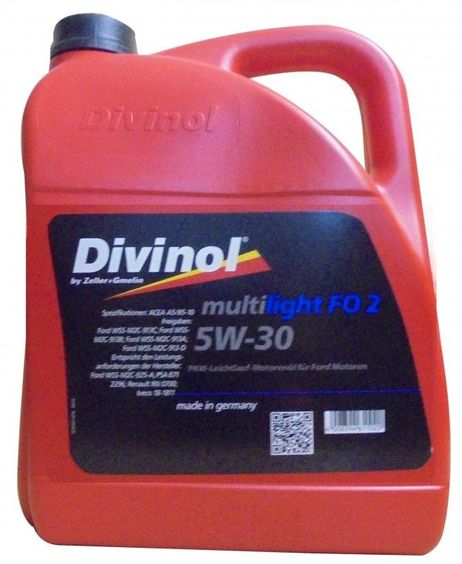 фото DIVINOL 49170-K007 5w30 FO2 multilight, 5л DIVINOL 49170-K007 5w30 FO2 multilight, 5л
