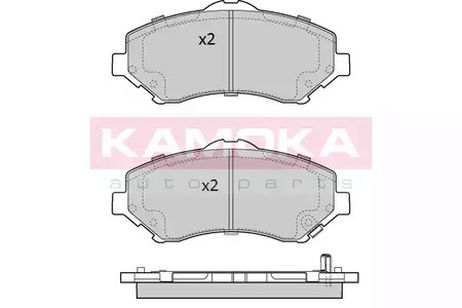фото Kamoka JQ101274 Колодки тормозные дисковые | перед | Kamoka JQ101274 Колодки тормозные дисковые | перед |