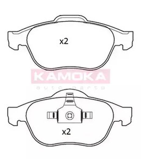 фото Kamoka JQ101290 Колодки тормозные дисковые | перед | Kamoka JQ101290 Колодки тормозные дисковые | перед |