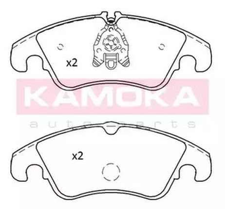 фото Kamoka JQ101298 Комплект тормозных колодок, дисковый тормоз | перед | Kamoka JQ101298 Комплект тормозных колодок, дисковый тормоз | перед |