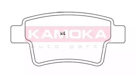 фото Kamoka JQ101220 Колодки тормозные дисковые | зад | Kamoka JQ101220 Колодки тормозные дисковые | зад |