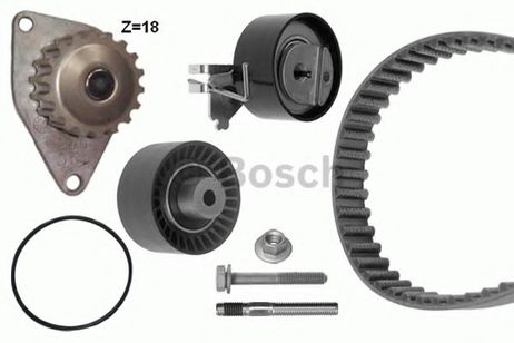 фото Bosch 1 987 946 480 Комплект ремня ГРМ + насос водяной Bosch 1 987 946 480 Комплект ремня ГРМ + насос водяной